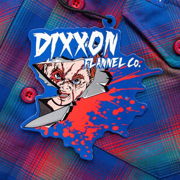 Dixxon Flannel CHUCKY Flannel Shirt -Horror Series - Men's XL - Picture 4 of 8